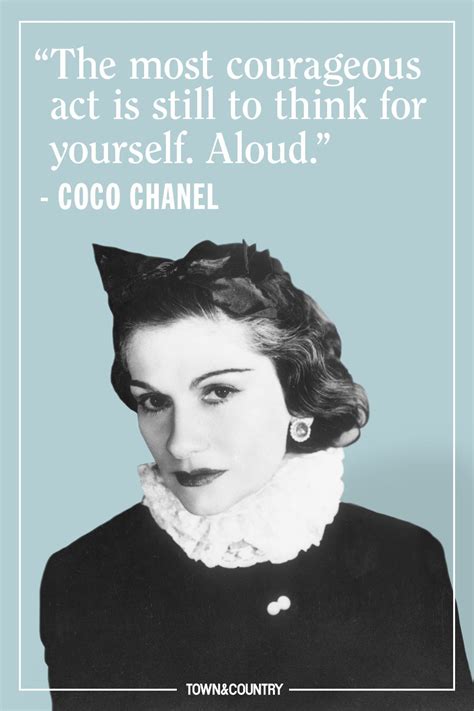 gabrielle coco chanel quote.